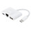 Externer kabelgebundener Ethernet-USB-Adapter Typ C für Computer, Tablets, RJ45-Anschluss 2