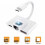 Externer kabelgebundener Ethernet-USB-Adapter Typ C für Computer, Tablets, RJ45-Anschluss 16