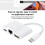 Externer kabelgebundener Ethernet-USB-Adapter Typ C für Computer, Tablets, RJ45-Anschluss 13