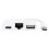 Externer kabelgebundener Ethernet-USB-Adapter Typ C für Computer, Tablets, RJ45-Anschluss 12