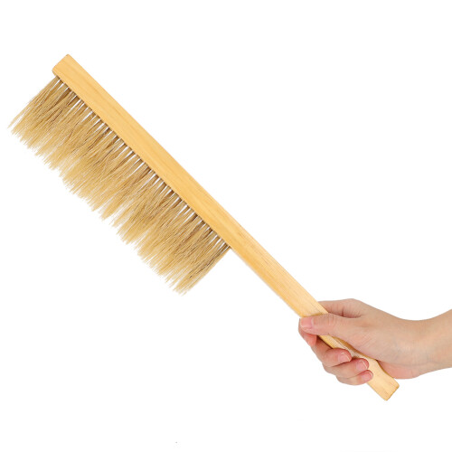 Beekeeping Bee Honey Brush Double Row Pig Bristles Beehive Tools Beekeeping Equipment 2