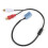 8 Pin Mini ISO RCA Cable Adapter for BlaPunkt Compact Disc Changer Car Stereo Line 1