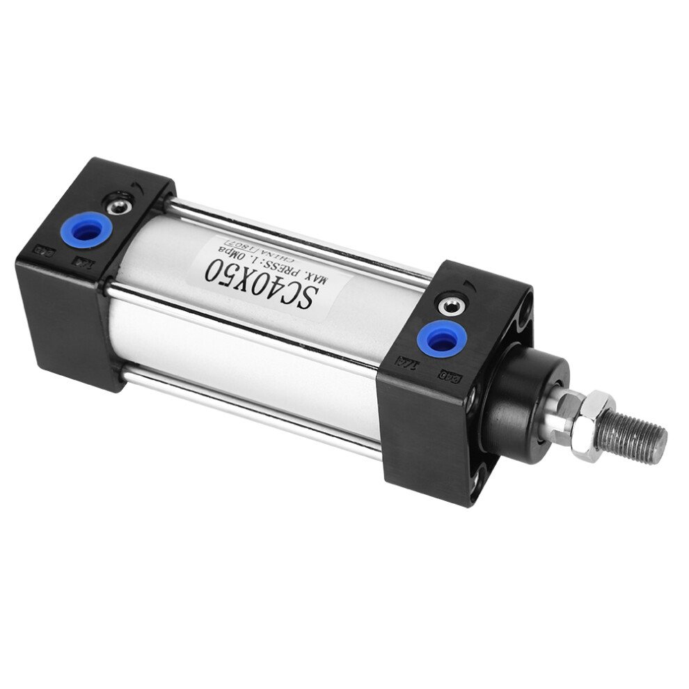 Air Pneumatic Cylinder Double Acting Sc40 Standard Aluminum Alloy Componetssc40x50 4611323541314