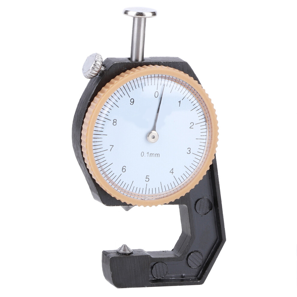 Thickness Gauge Black Portable Accurate Measuring Jewelry Leather Board Equipment 0Â10Mmcone Head 8211323541244
