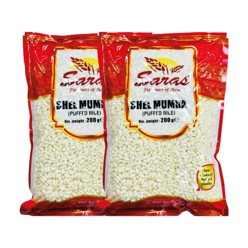 Saras Bhel Mumra – 200g (Pack of 2) 1