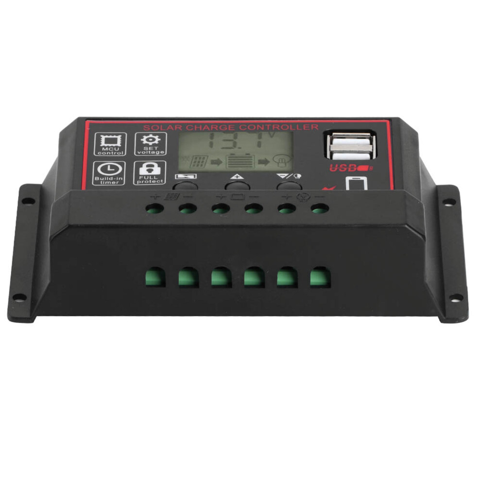 12V 24V Solar Photovoltaic Meter Intelligent Digital Display Controller Usb 5V 60A 8401323543274