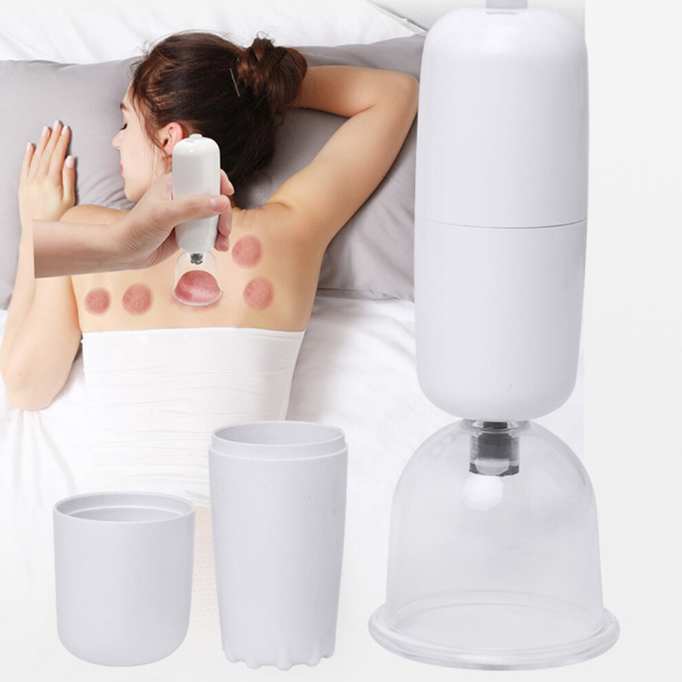Electric Cupping Massager Acupoint Detoxification Scrapping Vacuum Suction Massager(Host Single Cupping Cup )