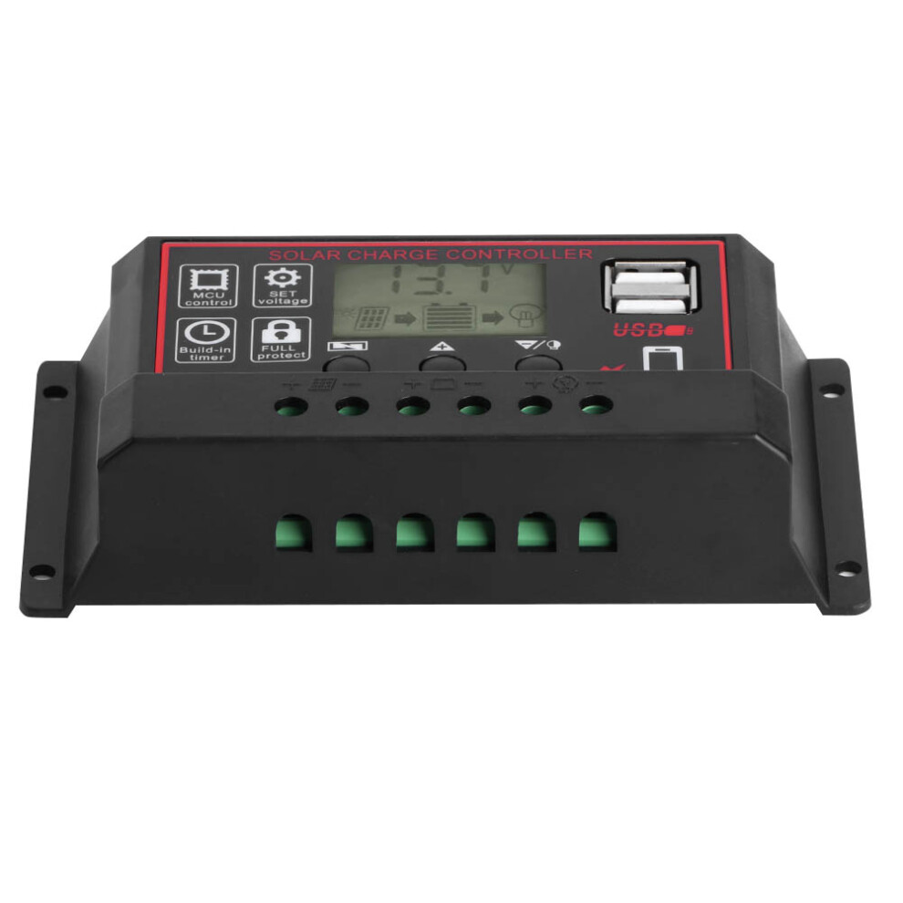 12V 24V 50A Solar Power Charger Photovoltaic Controller Usb 5V Output With Digital Display 9371323548045