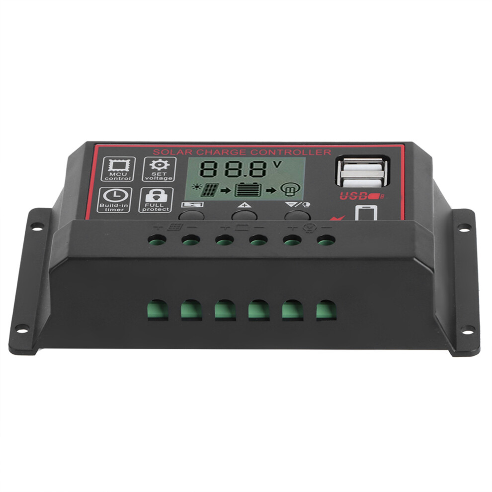 30A Solar Charge Controller Digital Display Photovoltaic Instrument Intelligent Regulator 3081323548032