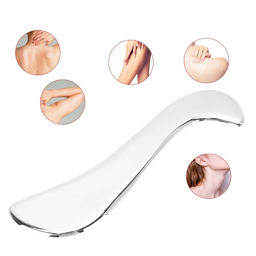 Body Scraping Board Stainless Steel Pain Relief Massage Scraping Gua Sha Tools