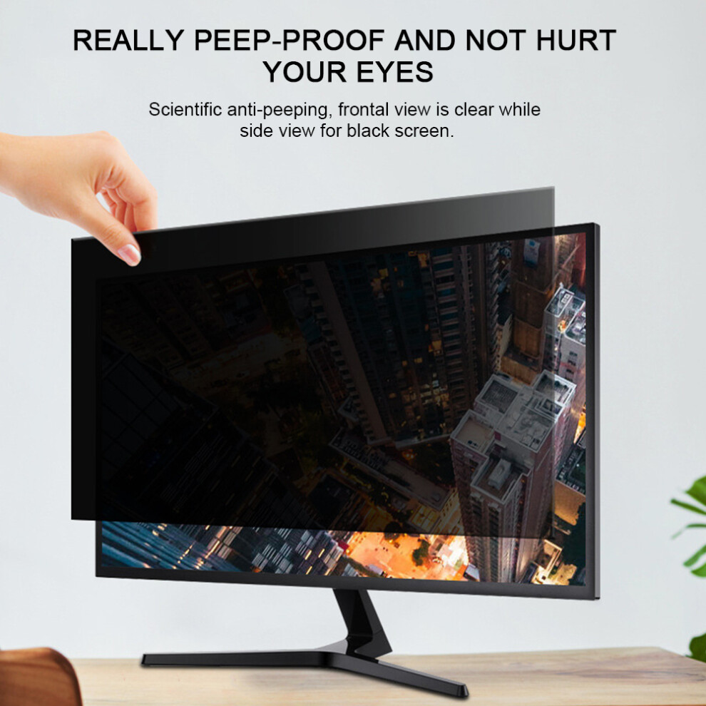 Screen Peepproof Protection Film 16:9 13.3In Individual Information Protector For Monitor Desktop Computer Atm 7651323550562