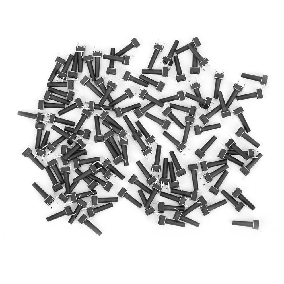 100Pcs Momentary Tactile Button Switch Industrial Accessory High Sensitivity Dip 6 X 6 X 17Mm 8781323551456