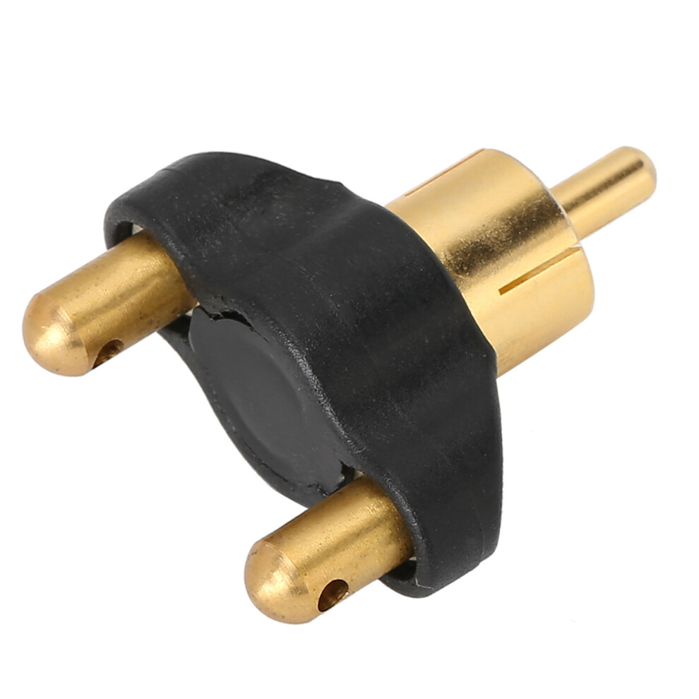 Professional Alloy Tattoo Machine Conversion Head RCA Interface Clip Cord Converter