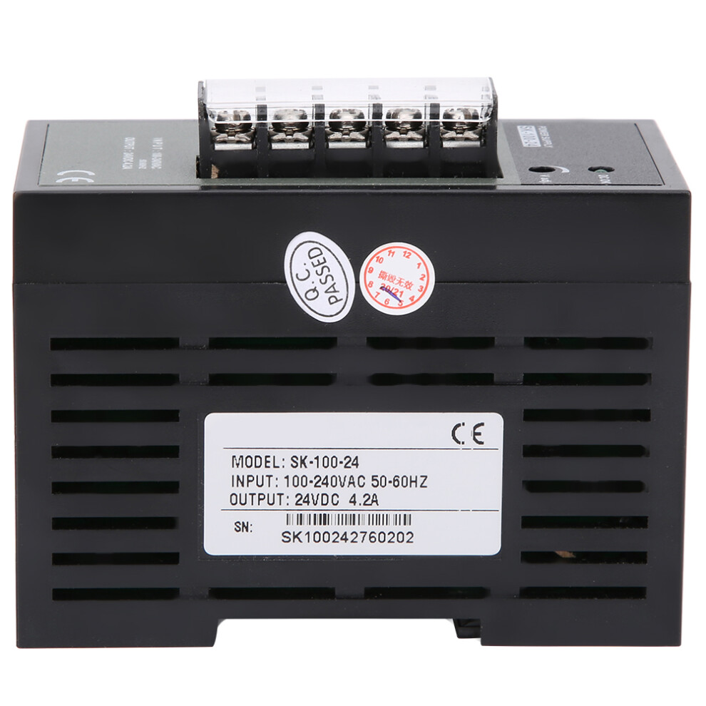 Rail Switching Power Supply Din Industrial Grade Adjustable Switch Skâ100Â24 100Â240Vac 4931323553224