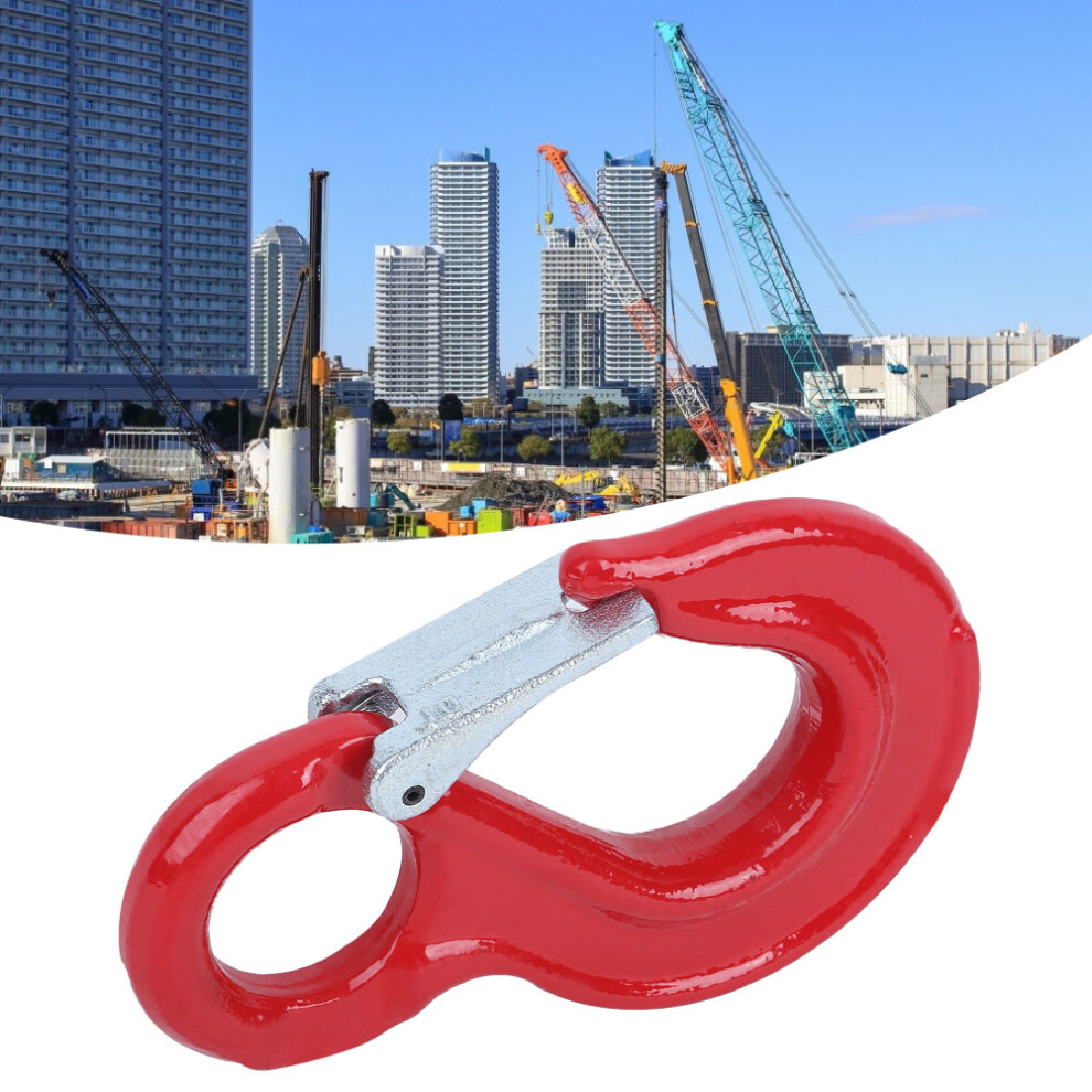Eye Slip Hook Crane Rigging Alloy Steel Gravity Lifting Industry Ship Building Round Hook 3.15T 5021323555096