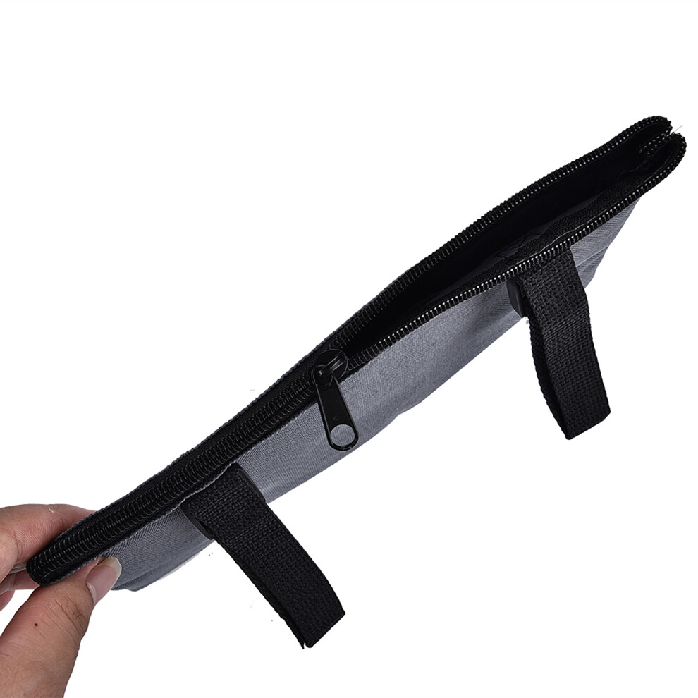 Grey Waterproof Mobility Scooter Armrest Bag Durable Wheelchair Shopping Travel Storage Bag
