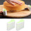 2 Stück Multi-Funktions-Kuchen- und Brotschneidehilfe - Grün 52036A 5