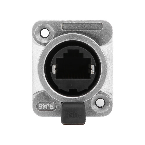 RJ45 Right Angle Connector Waterproof Round Insulator Material YTRJ45 Aviation Plug 2