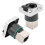 RJ45 Right Angle Connector Waterproof Round Insulator Material YTRJ45 Aviation Plug 9