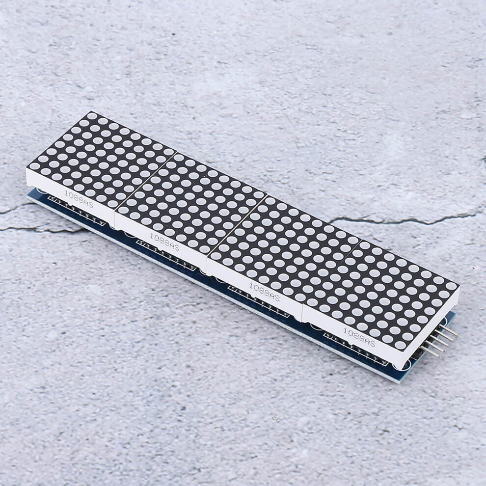 Dot Matrix Control Module Led Single Chip Microcomputer Controller 4ÂInâ1 5071323559396