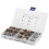 Auto U-Clips Muttern Set 6/8/10/12 Sortimente mit Edelstahlschrauben 15