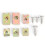 Auto U-Clips Muttern Set 6/8/10/12 Sortimente mit Edelstahlschrauben 6
