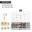 Auto U-Clips Muttern Set 6/8/10/12 Sortimente mit Edelstahlschrauben 5
