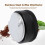 Stainless Steel Coffee Tamper Height Adjustable Distributor Leveler Tool Accessories58mm Black 3