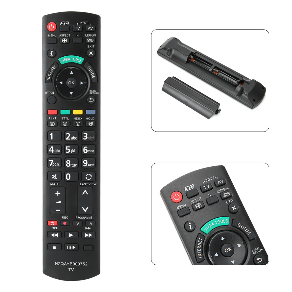 Lcd Tv Remote Controller Replacement Sensitive 33Ft Long Remote Distance For N2qayb000752n2qayb000752 4251323563932