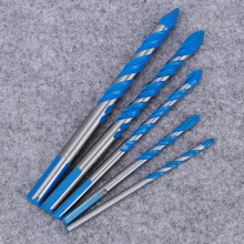 5pcs Center Drill Ceramic Tile Drill Bit DIY Wall Hole Drilling Tool Bit (4mm 5mm 6mm 8mm 10mm)