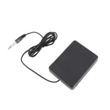 Sustain Pedal Silent Musical Instruments Universal Single Pedal for Electronic Keyboard Electronic Drums Hand Rolled Piano