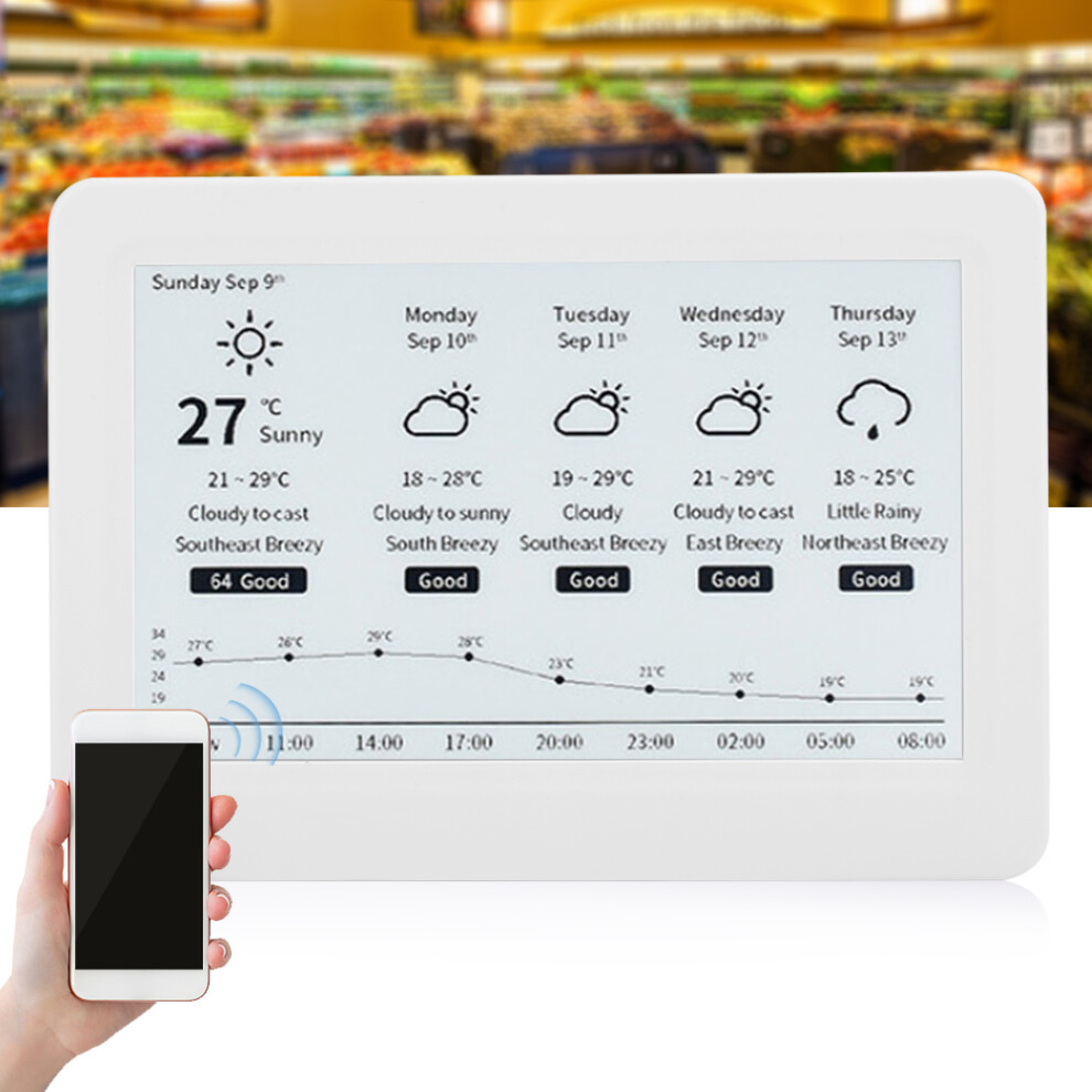 E&#8209;Ink Screen Near Field Communication Passive Thin Wireless Power Brushing 7.5&#8209;Inch(Ink Screen )-image-OPC-PHW7W8N-NEW