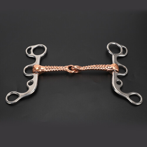 Stainless Steel Horse Snaffle Training Snaffle Bit Equestrian Equipment Supplies 2