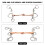 Stainless Steel Horse Snaffle Training Snaffle Bit Equestrian Equipment Supplies 8