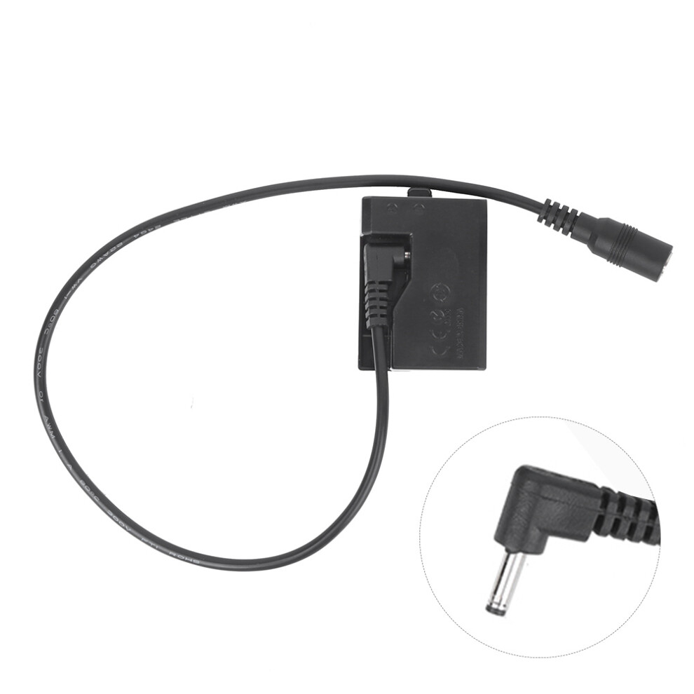 Dc To Ack‑E10 Full Decoder Dummy Battery For Canon Eos Rebel T3/T5/T6/T7/T100/Kissx50/Kissx70/1100D 1200D 1300D 2000D 4000 Camera 4051323566120