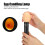 Egg Incubator Tester Candling Lamp 9 Light Bright Cold Hatching Poultry AccessoryBlack 15