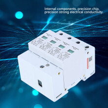 4P LT1‑40 Surge Protector 40ka Protection Module Appliances Low Voltage Arrester White