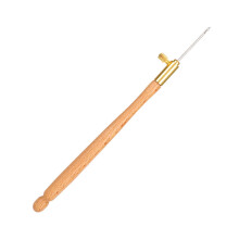 Embroidery Beading French AntiEmbroidering Tool Set DIY Craft Sewing Accessories(Wooden French Embroidery Needle )