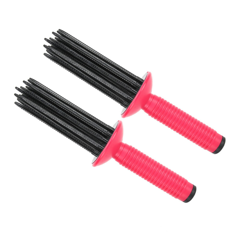 Hair Curler Hair Fluffy Curling Roll Comb AntiâSlip Curling Wand Hairstyling Tools