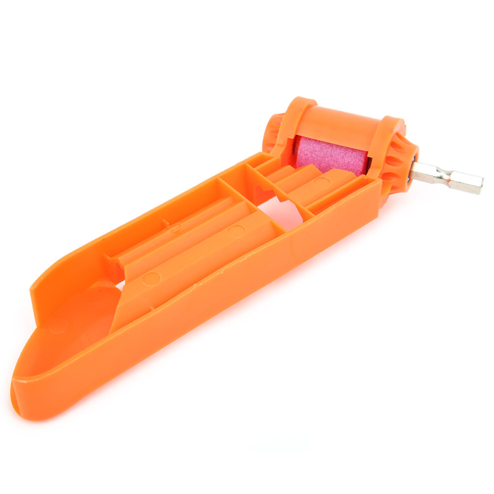 Portable Drill Bit Sharpener Straight Shank Twist Electric Grinding Machine Sharpening Power Toolorange 4911323570490
