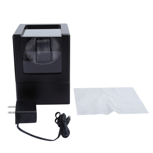 1+0 Automatic Watch Winder Box for Wristwatch Mechanical Watch  (Black) 1