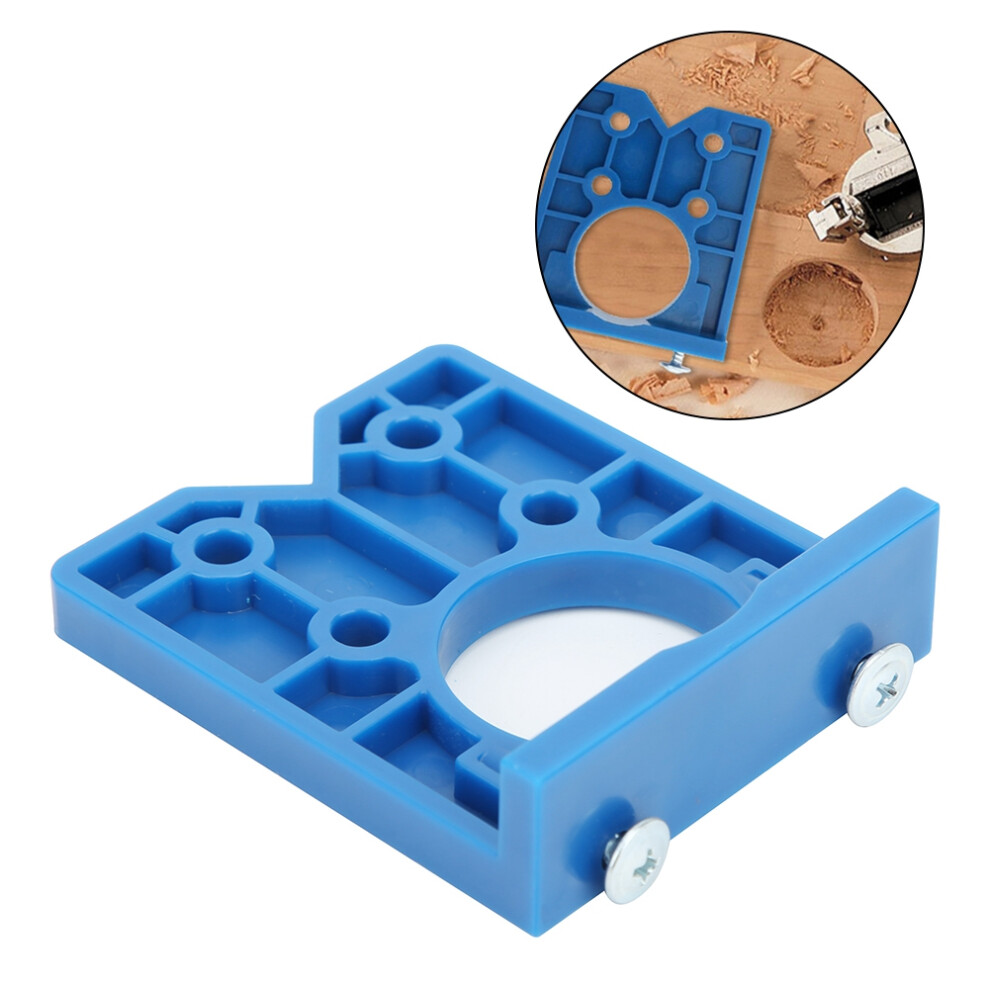 35Mm Hinge Hole Positioner Locator Door Cabinet Drilling Jig Guide Opener Woodworking Punching Tool 7891323573660