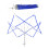 Strick-Schirm Schnellwickler, 42cm Haushaltshalter 12