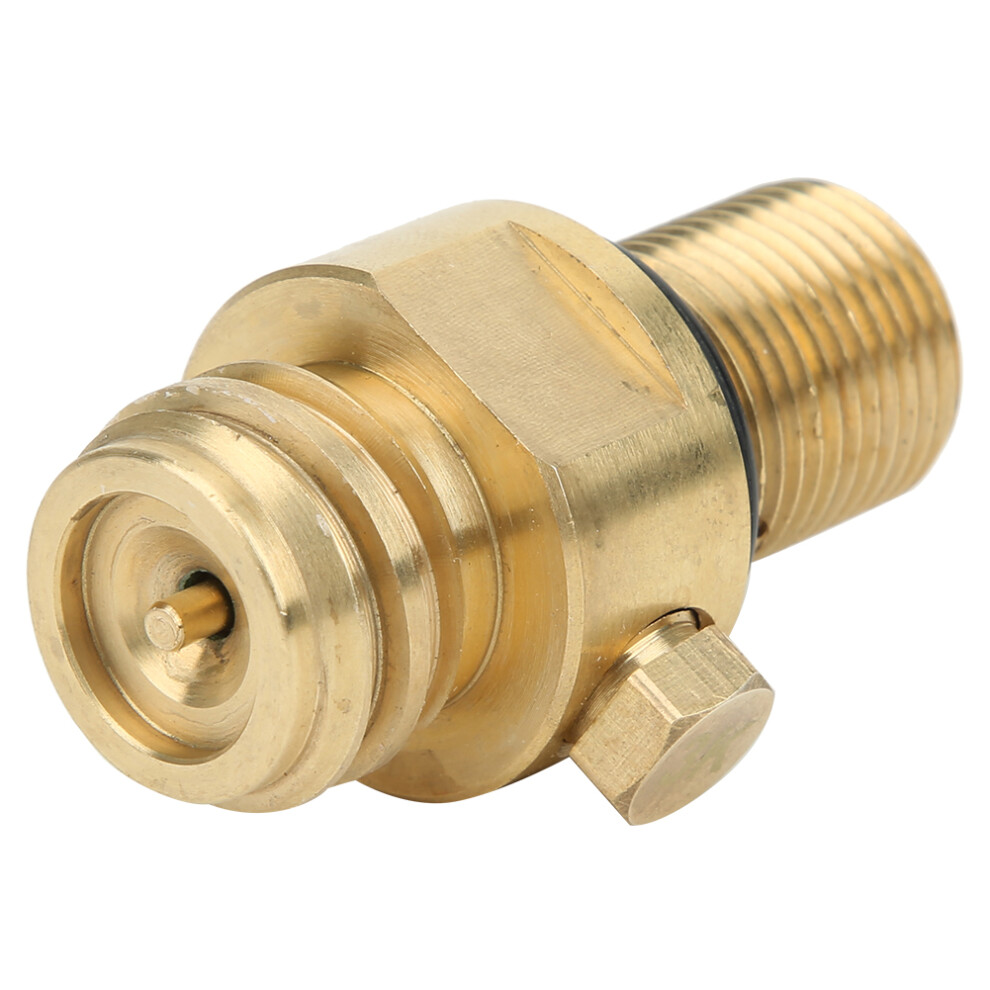 Refill Accessories Co2 Valve Adapter M18x1.5 Thread Replacement Valve For Soda Brass Pin Valve 8211323573993