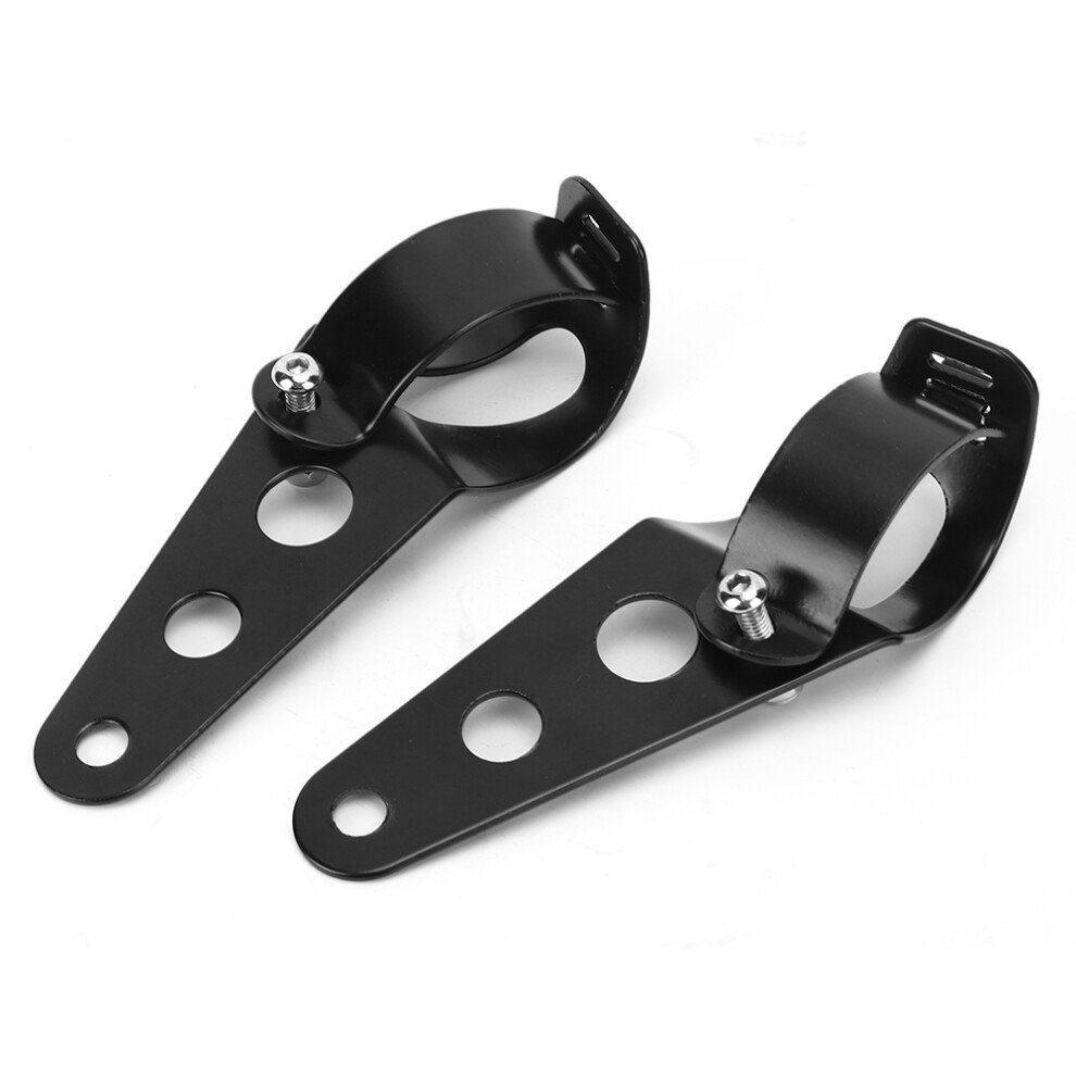 2Pcs Universal Headlight Mount Motorcycle Headlamp Brackets Fork Ear For 35Â43Mm/1.4Â1.7In Tube 8711323574544