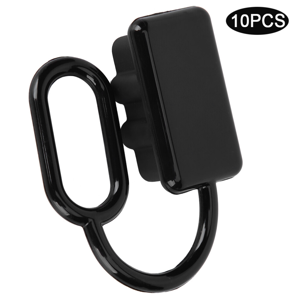 10Pcs Dust Cap Plastic Connector Black Small Protection Cover For 120A Forklift 9331323575298
