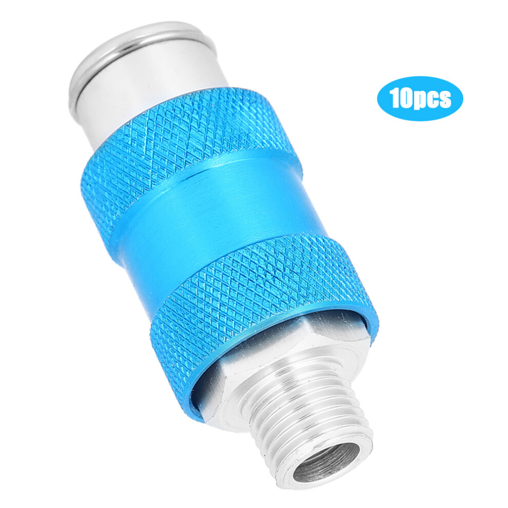 10Pcs Hand‑Push Valve Pneumatic Tool Mechanical Thread Connection Corrosion‑Resistant 3221323575427
