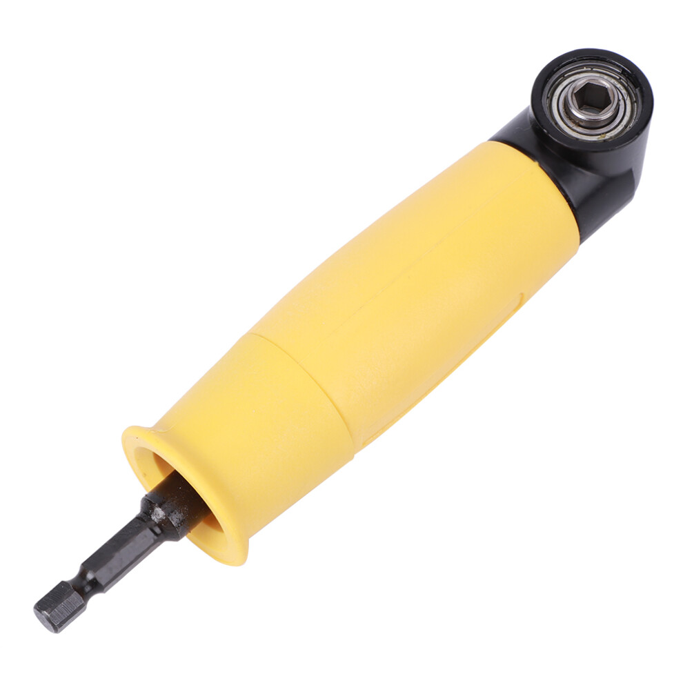Screwdriver Angle Adapter Woodworking Electric Drill Accessory 90 Plastic Stainless Steel 8711323576333