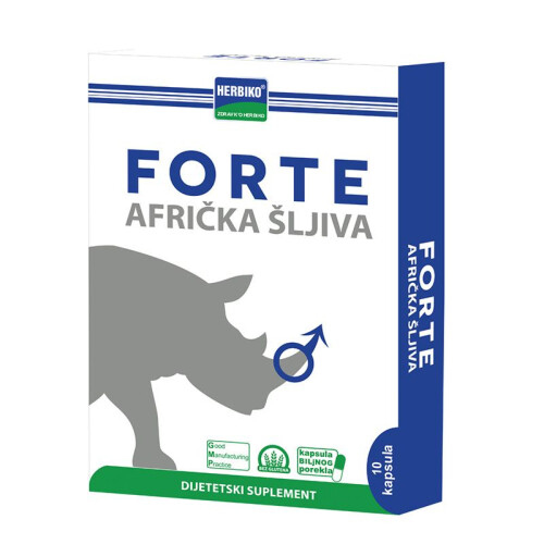 Herbiko African plum Forte capsules 10 pieces