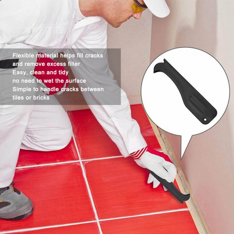 17Pcs/Set Plastic Sealant Spreader Window Caulking Scraper Glass Glue Finishing Tool Kit 8461323578799